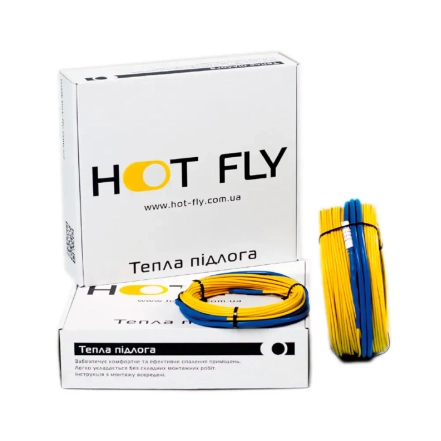 Кабель нагрівальний двожильний Hot Fly 75 м